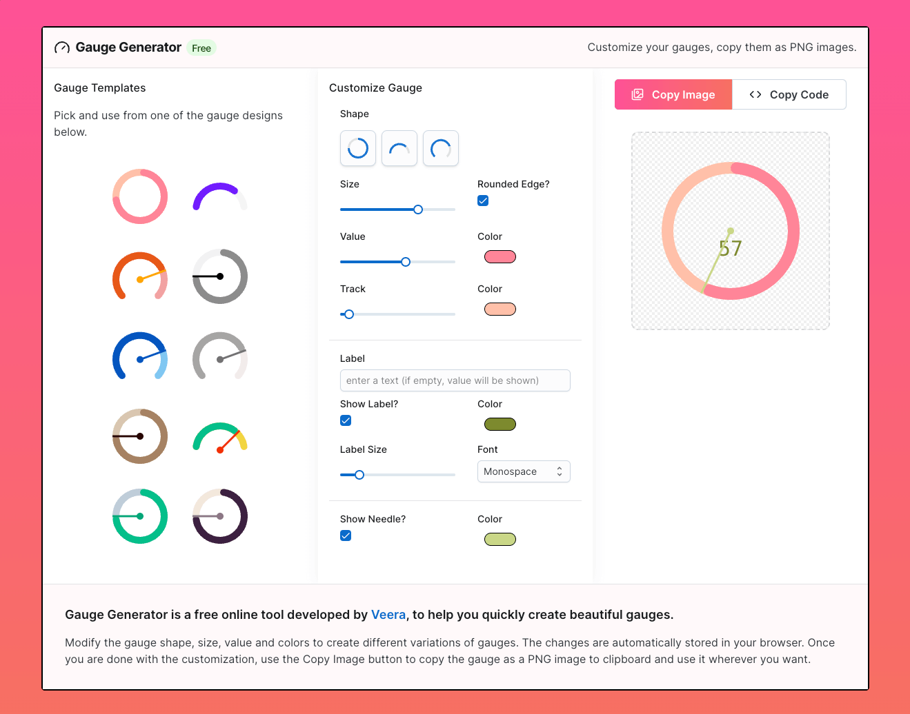 Gauge Generator